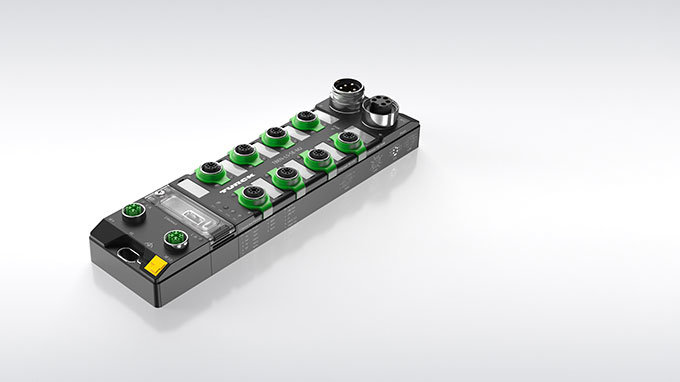 De TBEN-L switch van Turck met een GBit high-speed backbone garandeert korte cyclustijden en veilige werking in IIoT